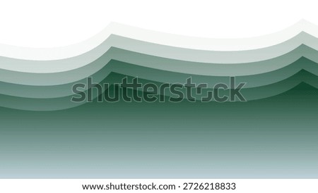 Simple modern abstraction delivering refined balance and visual calmness