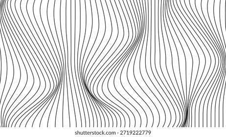 Simple abstracción moderna inspirada en una composición tranquila y equilibrada