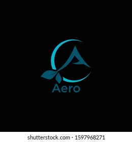 A Simple and Modern "AERO" Logo Template For Your Company. Creative Logo Icon