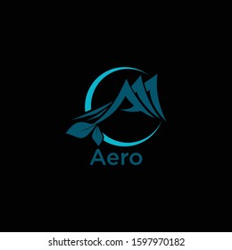 A Simple and Modern "AERO" Logo Template For Your Company. Creative Logo Icon