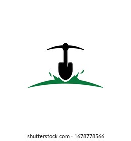 simple modern Agriculture logo design vector
