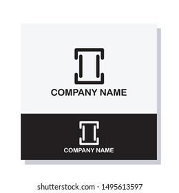 simple modern alphabet logo design vector