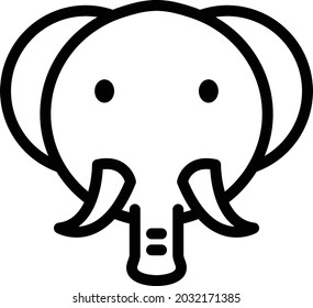 simple And modern Animal outline Icon 