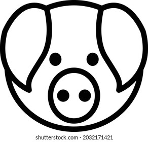 simple And modern Animal outline Icon 