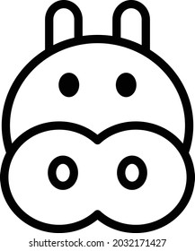 simple And modern Animal outline Icon 