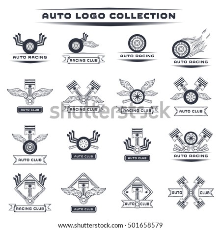 Simple modern Automotive logo, Auto logo