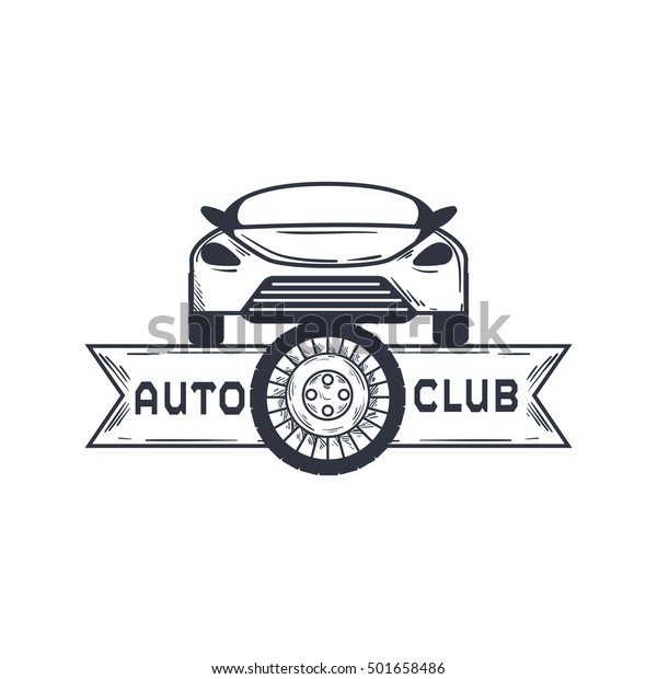 Simple modern\
Automotive logo, Auto\
logo