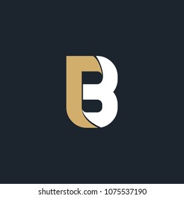 Simple Modern B Logo Stock Vector (Royalty Free) 1075537190 | Shutterstock