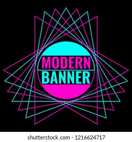Simple modern background for many design works with space for text