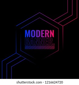 Simple modern background for many design works with space for text