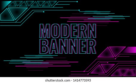 Simple modern background for many design works with space for text