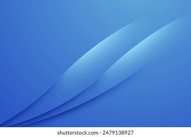 Simple modern background papercut blue gradient color combination style vector illustration for background, web, banner, poster, cover or etc.