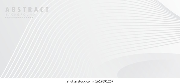 Simple and modern background with smooth gradient gray color.