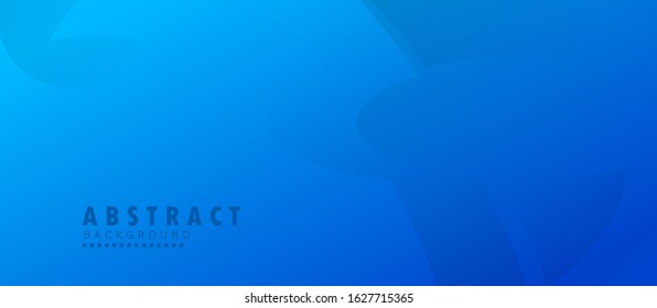 Simple and modern background with smooth gradient blue color.