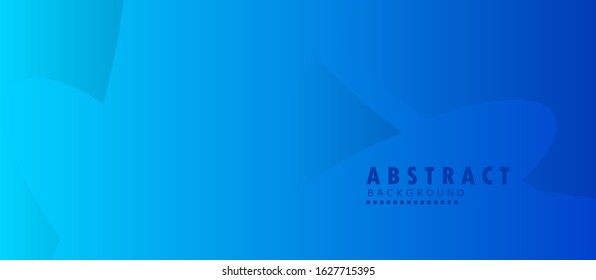 Simple and modern background with smooth gradient blue color.