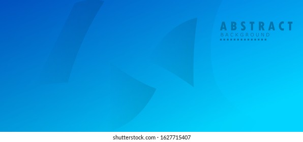 Simple and modern background with smooth gradient blue color.