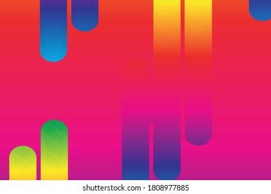 Sencillo y moderno fondo con colores de moda, fondo exclusivo, vectores, EPS 10.