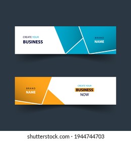 simple and modern banner design collection, for website use
