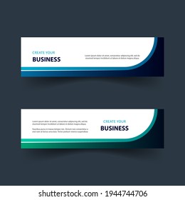 simple and modern banner design collection, for website use