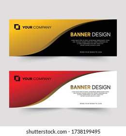 Simple and modern banner design#4