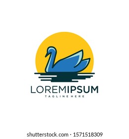  simple modern bird logo design