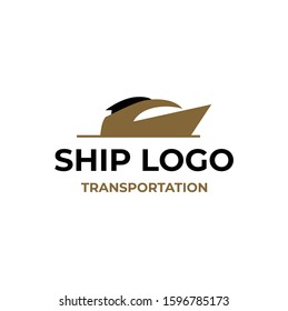 Simple Modern Boat Logo Design Inspiration Stock Vector (Royalty Free ...