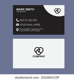 A simple and modern business card