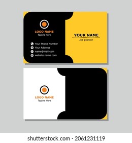 Simple and modern business card design