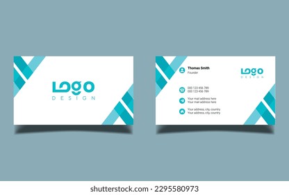 Simple and modern business card design