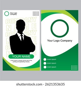 simple and modern business card design. can be edited easily
