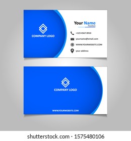 Simple modern business card template