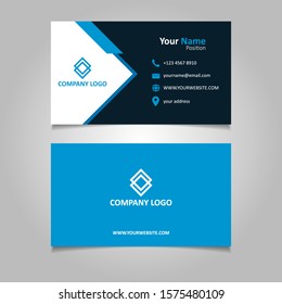 Simple modern business card template