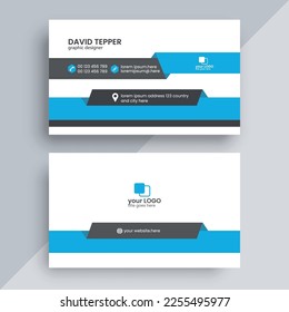simple and modern business card template 