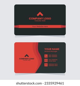 Simple and Modern Business Card Template.