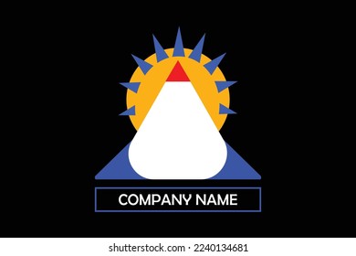 Simple and Modern Business Logo Design, Vector Illustration Iconic Logo, Isolated, Object, Sign and Symbol