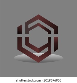 logotipo de vector de negocio simple