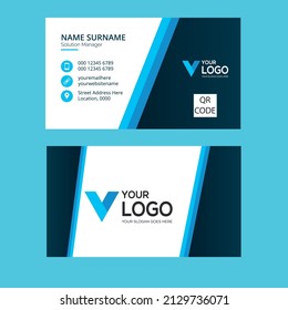 Plantillas de diseño de tarjetas de visita de negocios sencillas