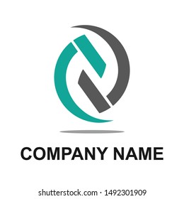 Simple and modern CD font logo design