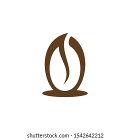 simple modern coffee logo vector illustration