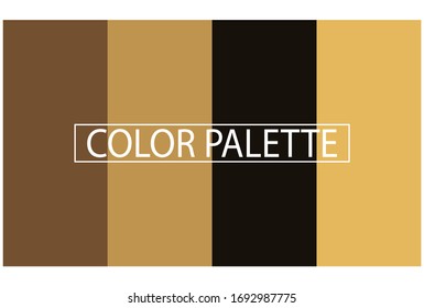 Simple, modern color palette, suitable for background and design coloring