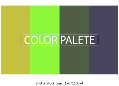 Simple, modern color palette, suitable for background and design coloring