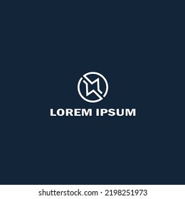 un logotipo de empresa sencillo y moderno, de una forma que represente la fisión y misión de la empresa