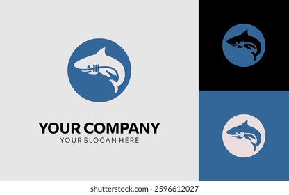 simple modern concept logo design