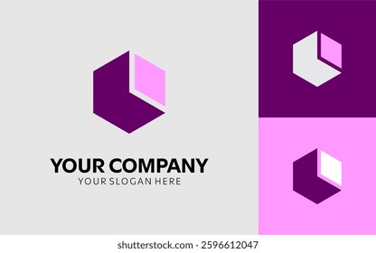 simple modern concept logo design