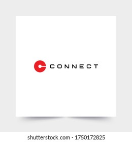 Simple and modern connection logos #54545