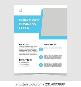 Plantilla de viajero corporativo simple y moderna para su empresa. Ilustración vectorial simple.