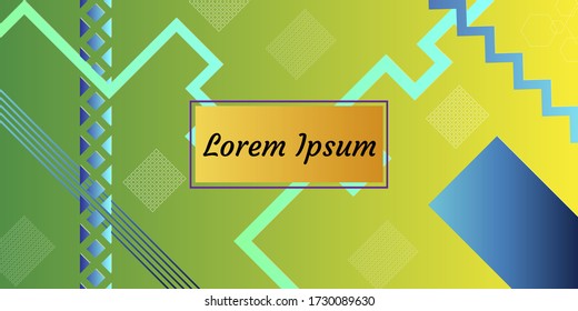 Simple modern covers template design. Geometric figures and colorful gradient background