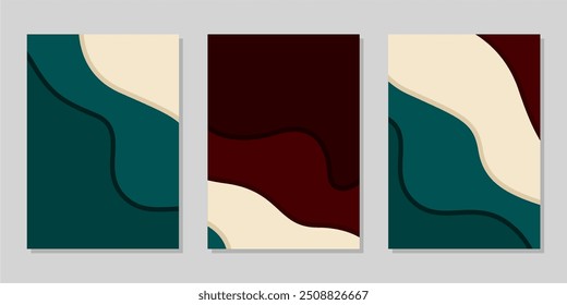 Simple Modern Covers Template Design.