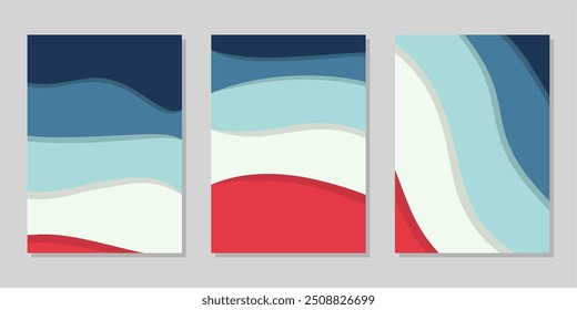 Simple Modern Covers Template Design.