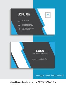 Diseño De Plantilla De Tarjeta De Negocio Simple Y Moderno